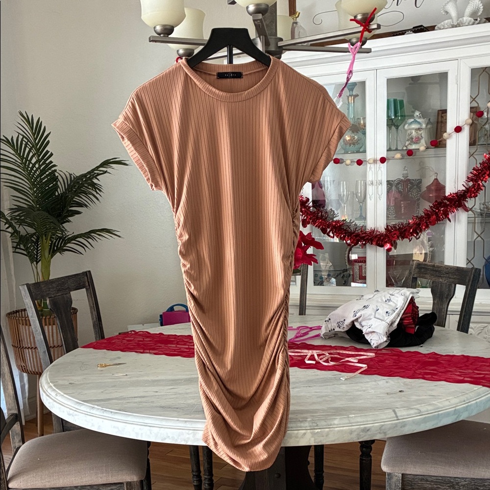 Nude Bodycon dress